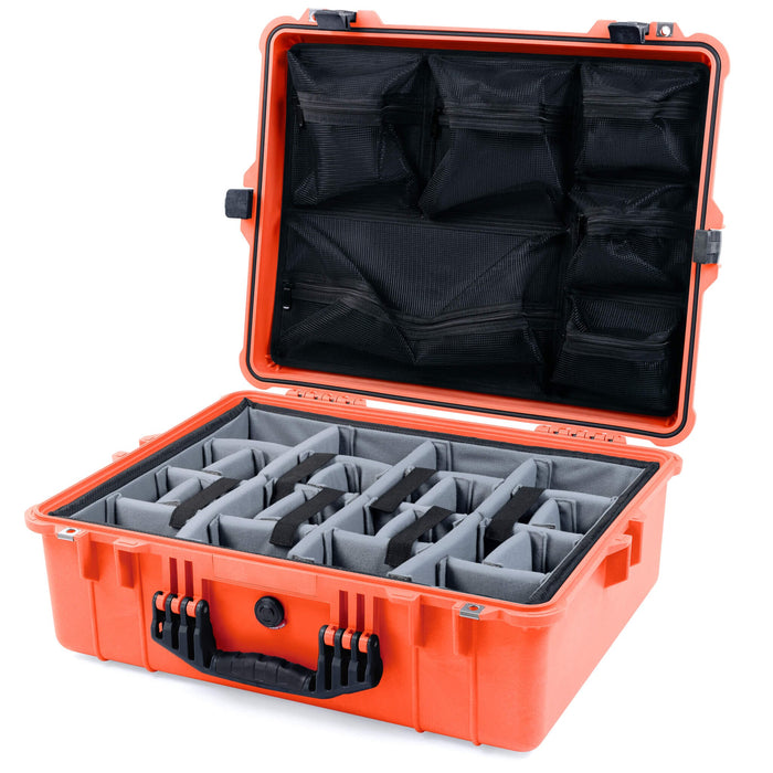 Padded Microfiber Dividers / Mesh Lid Organizer