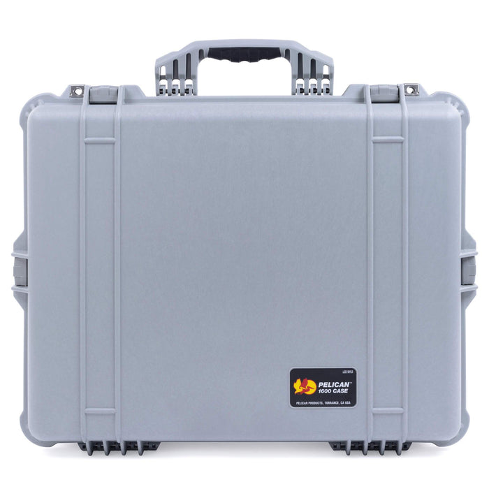 Pelican 1600 Case, Silver ColorCase