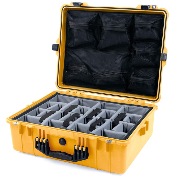 Padded Microfiber Dividers / Mesh Lid Organizer