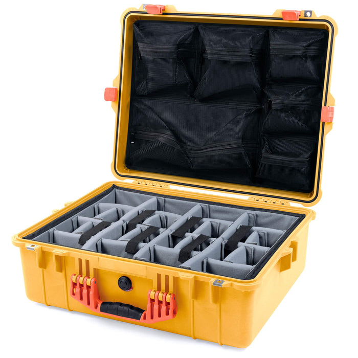 Padded Microfiber Dividers / Mesh Lid Organizer