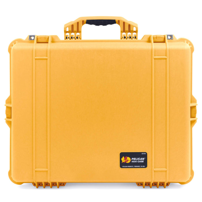 Pelican 1600 Case, Yellow ColorCase