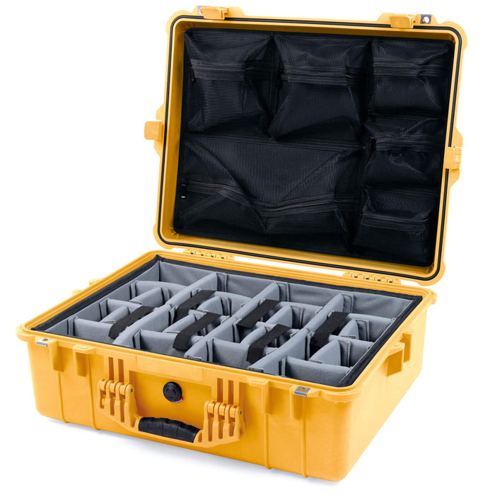 Padded Microfiber Dividers / Mesh Lid Organizer