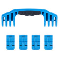 Pelican 1600 Replacement Handle & Latches, Blue (Set of 1 Handle, 4 Latches) ColorCase