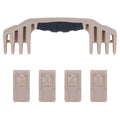 Pelican 1600 Replacement Handle & Latches, Desert Tan (Set of 1 Handle, 4 Push-Button Latches) ColorCase