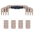 Pelican 1600 Replacement Handle & Latches, Desert Tan (Set of 1 Handle, 4 Latches) ColorCase