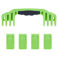 Pelican 1600 Replacement Handle & Latches, Lime Green (Set of 1 Handle, 4 Push-Button Latches) ColorCase