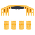 Pelican 1600 Replacement Handle & Latches, Yellow (Set of 1 Handle, 4 Latches) ColorCase