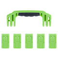 Pelican 1605 Air Replacement Handle & Latches, Lime Green (Set of 1 Handle, 5 Latches) ColorCase