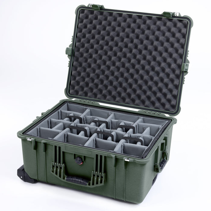 Padded Microfiber Dividers / Convoluted Lid Foam