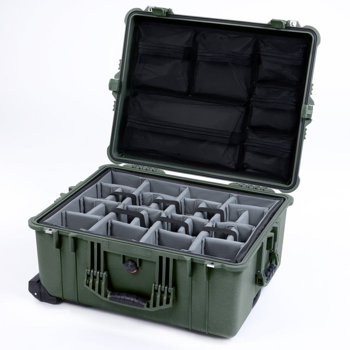 Padded Microfiber Dividers / Mesh Lid Organizer