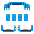 Pelican 1610 Replacement Handles & Latches, Blue (Set of 3 Handles, 4 Latches) ColorCase