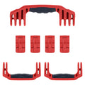 Pelican 1610 Replacement Handles & Latches, Red (Set of 3 Handles, 4 Latches) ColorCase