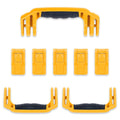Pelican 1615 Air Replacement Handles & Latches, Yellow (Set of 3 Handles, 5 Latches) ColorCase