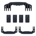 Pelican 1620 Replacement Handles & Latches, Black, Push-Button (Set of 3 Handles, 4 Latches) ColorCase