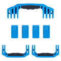 Pelican 1620 Replacement Handles & Latches, Blue (Set of 3 Handles, 4 Push-Button Latches) ColorCase