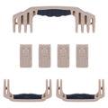 Pelican 1620 Replacement Handles & Latches, Desert Tan (Set of 3 Handles, 4 Push-Button Latches) ColorCase
