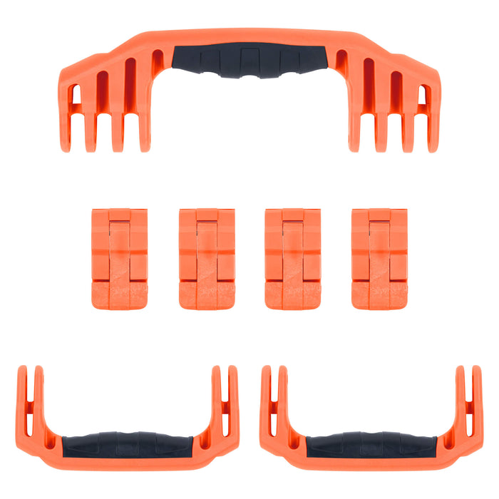 Pelican 1620 Replacement Handles & Latches, Orange (Set of 3 Handles, 4 Latches) ColorCase