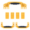 Pelican 1620 Replacement Handles & Latches, Yellow, Push-Button (Set of 3 Handles, 4 Latches) ColorCase