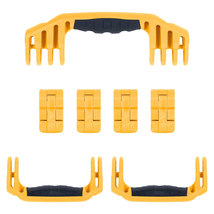 Pelican 1620 Replacement Handles & Latches, Yellow (Set of 3 Handles, 4 Latches) ColorCase