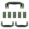 Pelican 1626 Air Replacement Handles & Latches, OD Green (Set of 3 Handles, 5 Latches) ColorCase