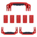Pelican 1626 Air Replacement Handles & Latches, Red (Set of 3 Handles, 5 Latches) ColorCase
