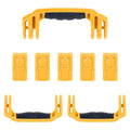 Pelican 1626 Air Replacement Handles & Latches, Yellow, Push-Button (Set of 3 Handles, 5 Latches) ColorCase