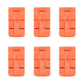 Pelican 1640 Replacement Latches, Orange (Set of 6) ColorCase