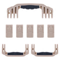 Pelican 1646 Air Replacement Handles & Latches, Desert Tan (Set of 3 Handles, 5 Latches) ColorCase