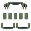 Pelican 1646 Air Replacement Handles & Latches, OD Green (Set of 3 Handles, 5 Latches) ColorCase
