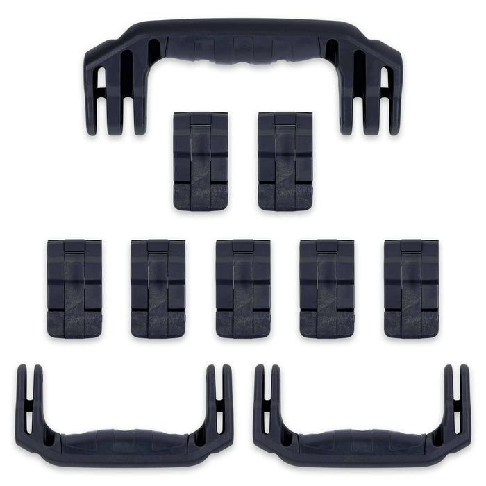Pelican 1650 Replacement Handles & Latches Set - Black ColorCase