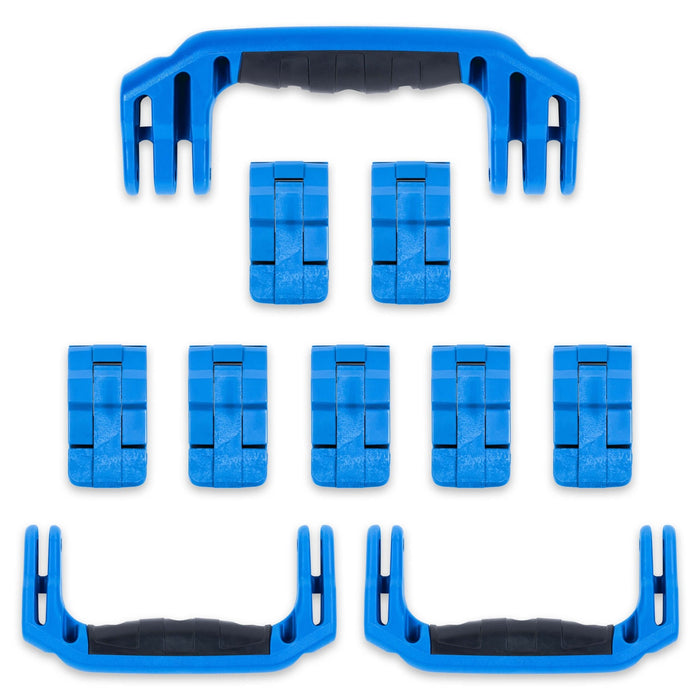 Pelican 1650 Replacement Handles & Latches Set - Blue ColorCase