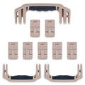 Pelican 1650 Replacement Handles & Latches Set - Desert Tan ColorCase