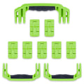 Pelican 1650 Replacement Handles & Latches Set - Lime Green ColorCase