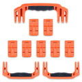 Pelican 1650 Replacement Handles & Latches Set - Orange ColorCase