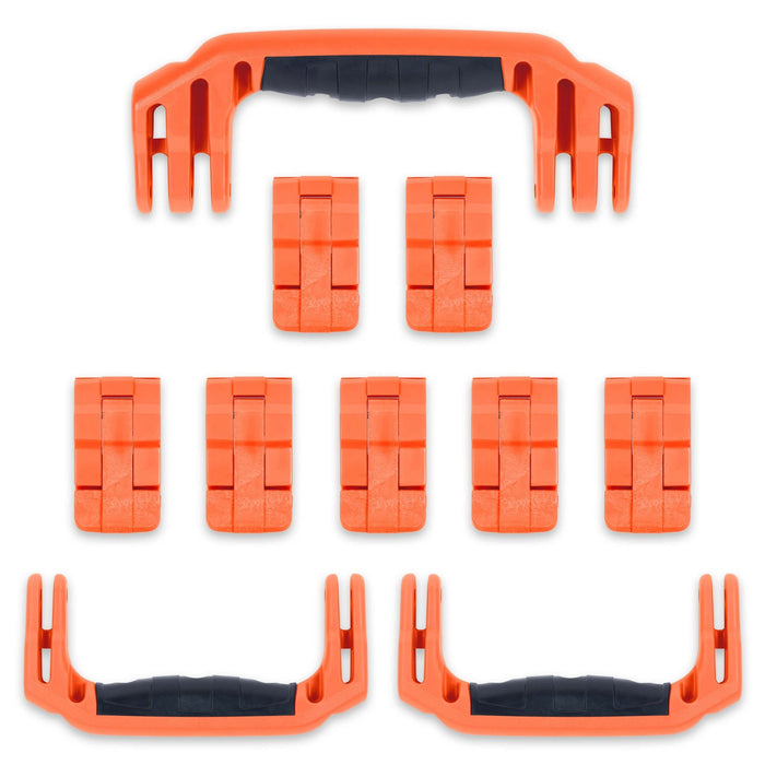 Pelican 1650 Replacement Handles & Latches Set - Orange ColorCase