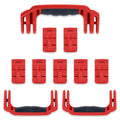 Pelican 1650 Replacement Handles & Latches Set - Red ColorCase