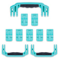 Pelican 1650 Replacement Handles & Latches Set - Teal ColorCase