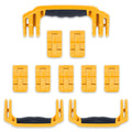 Pelican 1650 Replacement Handles & Latches Set - Yellow ColorCase