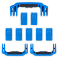 Pelican 1650 Replacement Handles & Push-Button Latches Set - Blue ColorCase