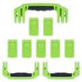Pelican 1650 Replacement Handles & Push-Button Latches Set - Lime Green ColorCase