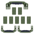 Pelican 1650 Replacement Handles & Push-Button Latches Set - OD Green ColorCase