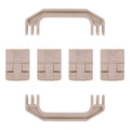 Pelican 1700 Gen1 Replacement Handles & Latches, Desert Tan (Set of 2 Handles, 4 Latches) ColorCase