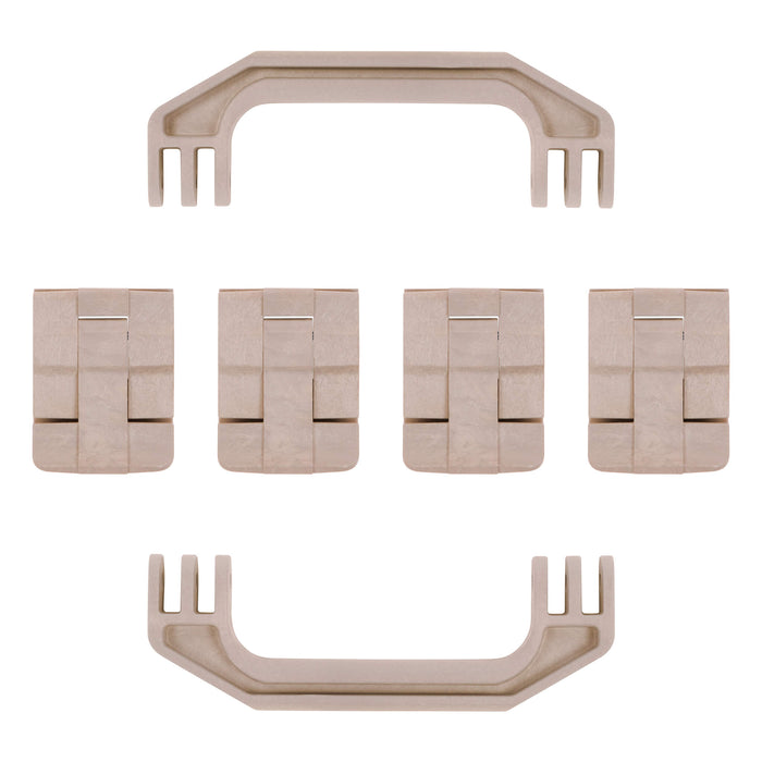 Pelican 1700 Gen1 Replacement Handles & Latches, Desert Tan (Set of 2 Handles, 4 Latches) ColorCase