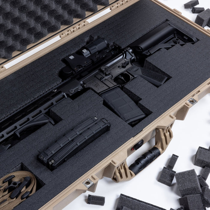 Pelican 1700 Replacement Foam Set (3 Pieces) - Example of Case Foam in Action