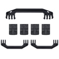 Pelican 1720 Gen1 Replacement Handles & Latches, Black (Set of 3 Handles, 4 Latches) ColorCase