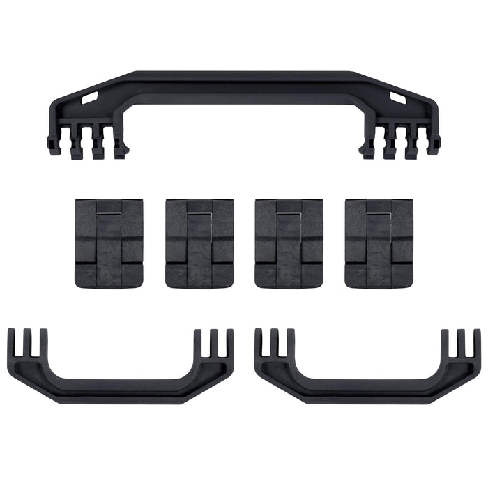 Pelican 1720 Gen1 Replacement Handles & Latches, Black (Set of 3 Handles, 4 Latches) ColorCase