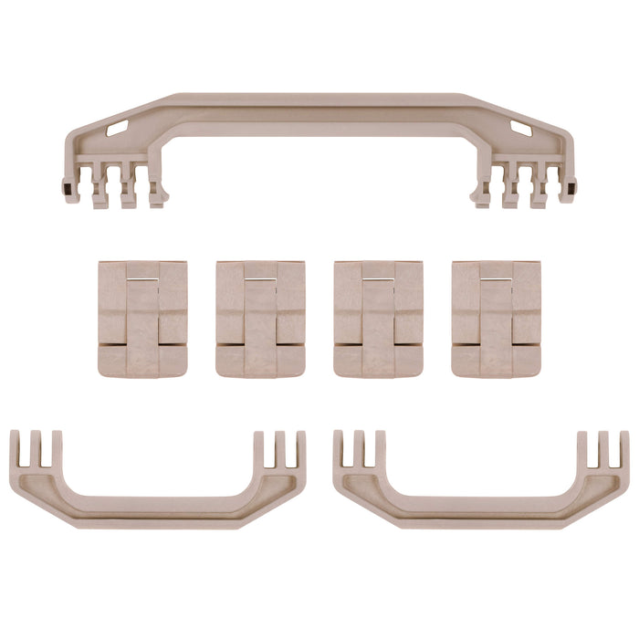 Pelican 1720 Gen1 Replacement Handles & Latches, Desert Tan (Set of 3 Handles, 4 Latches) ColorCase
