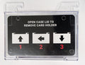 Pelican Air Case Horizontal Business Card Holder ColorCase