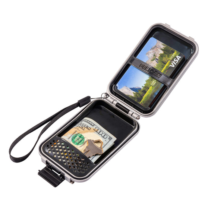 Pelican G5 Personal Utility RF Field Wallet, Silver ColorCase