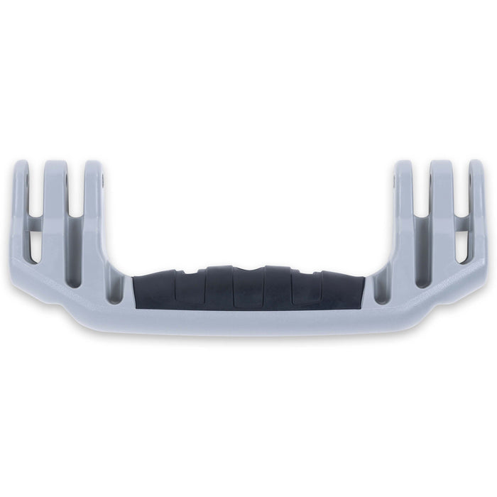 Pelican Rubber Overmolded Replacement Handle, Medium, Silver (3-Prong) ColorCase